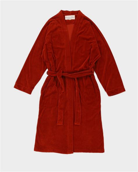 christian dior womens towelling bath robe|dior chez moi women's.